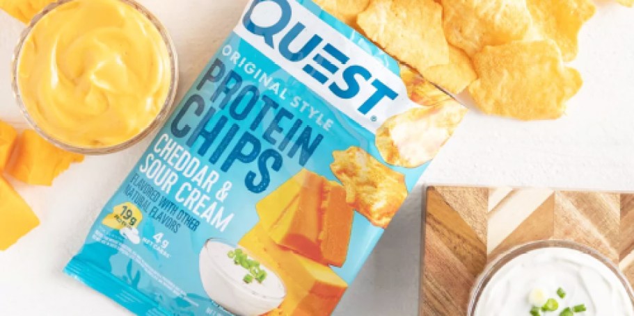 Quest Protein Chips 12-Count Only $16 Shipped for Prime Members (Reg. $24)