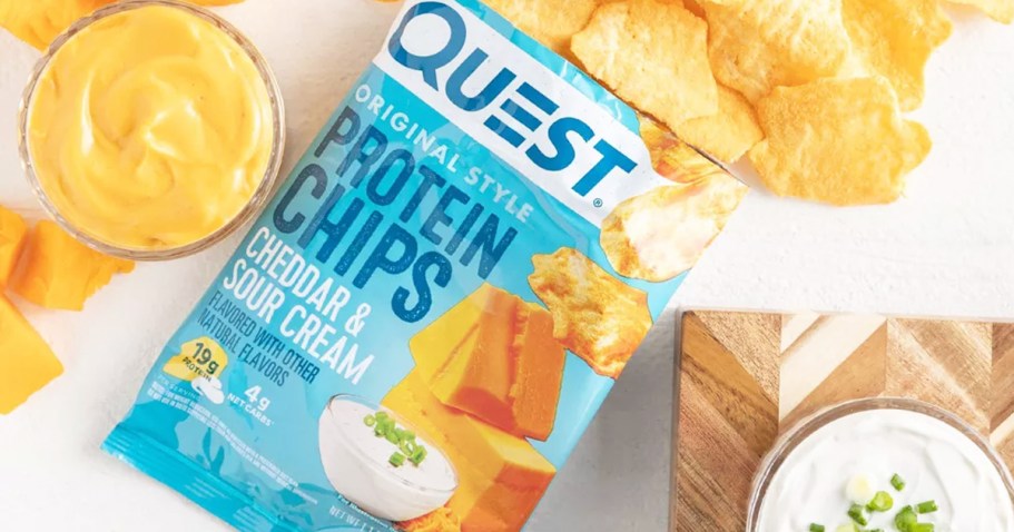 Quest Protein Chips 12-Count Only $16 Shipped for Prime Members (Reg. $24)