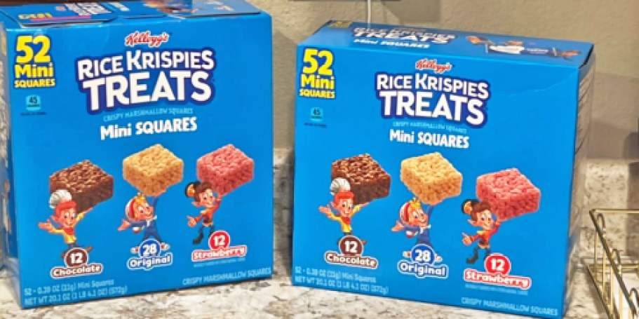 Rice Krispies Treats Minis 52-Count Just $8 Shipped on Amazon
