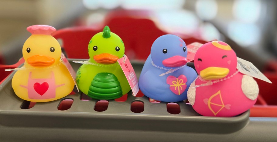 Valentine's Rubber Ducks