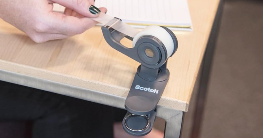 Scotch Clip-On Tape Dispenser Only $4.99 Shipped on Amazon (Perfect for Gift Wrapping!)