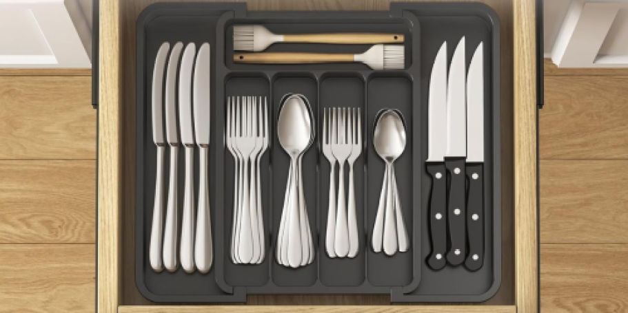 Expandable Silverware Drawer Organizer Only $2.98 on Amazon