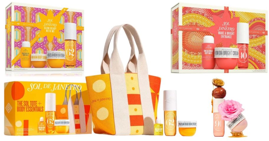 Several Sol de Janeiro Sets