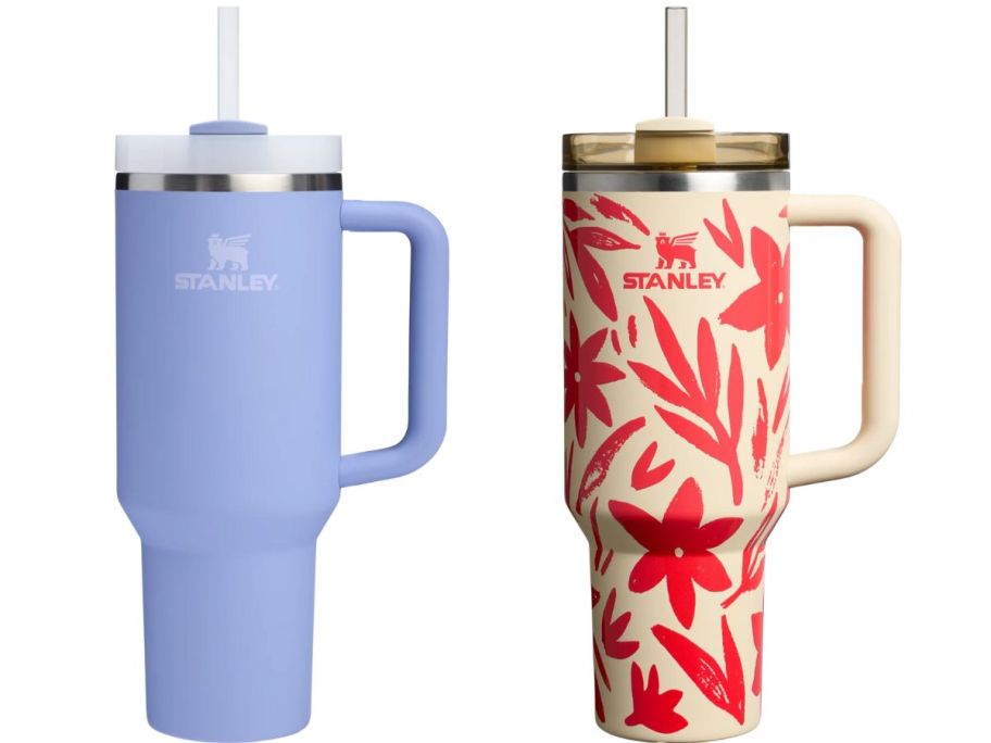 Stock images of 2 stanley quencher tumblers