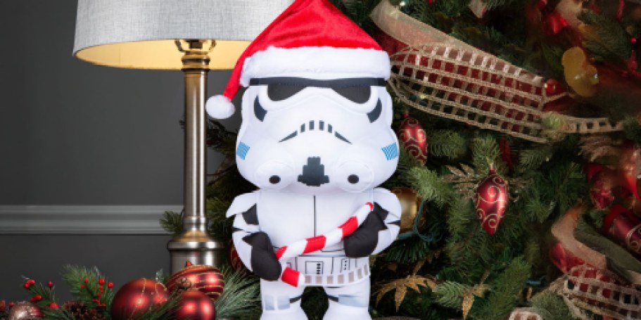 Up to 75% Off Holiday Plush Greeters on Lowes.com | Stormtrooper, Stitch, Grinch, & More!