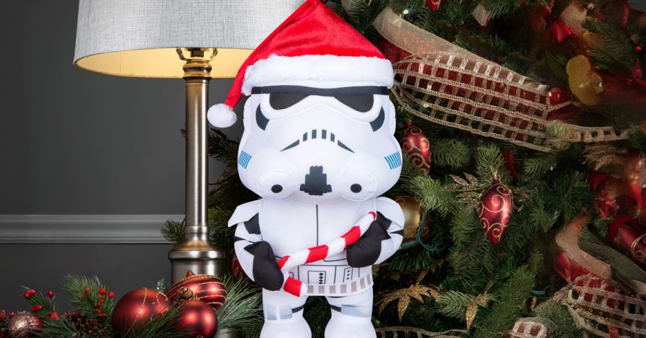 Up to 75% Off Holiday Plush Greeters on Lowes.com | Stormtrooper, Stitch, Grinch, & More!