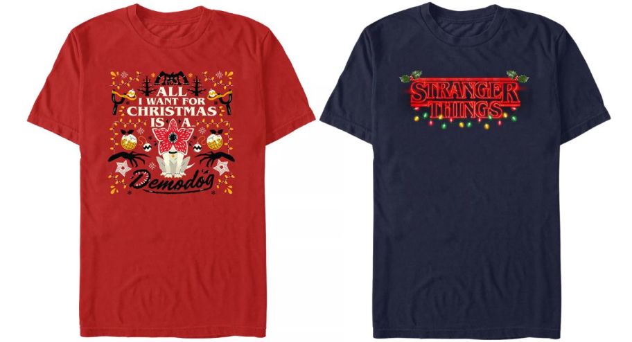 stock images of Stranger thing shirts