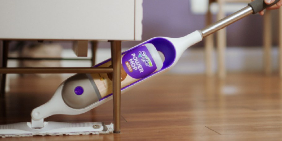 Swiffer PowerMop Wood Floor Starter Kit Just $13.97 on Amazon (Regularly $30)