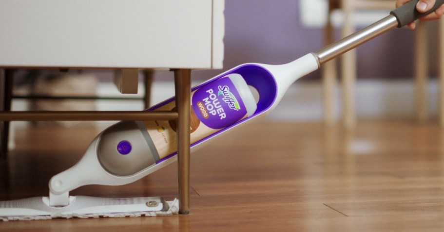 Swiffer PowerMop Wood Floor Starter Kit Just $13.97 on Amazon (Regularly $30)