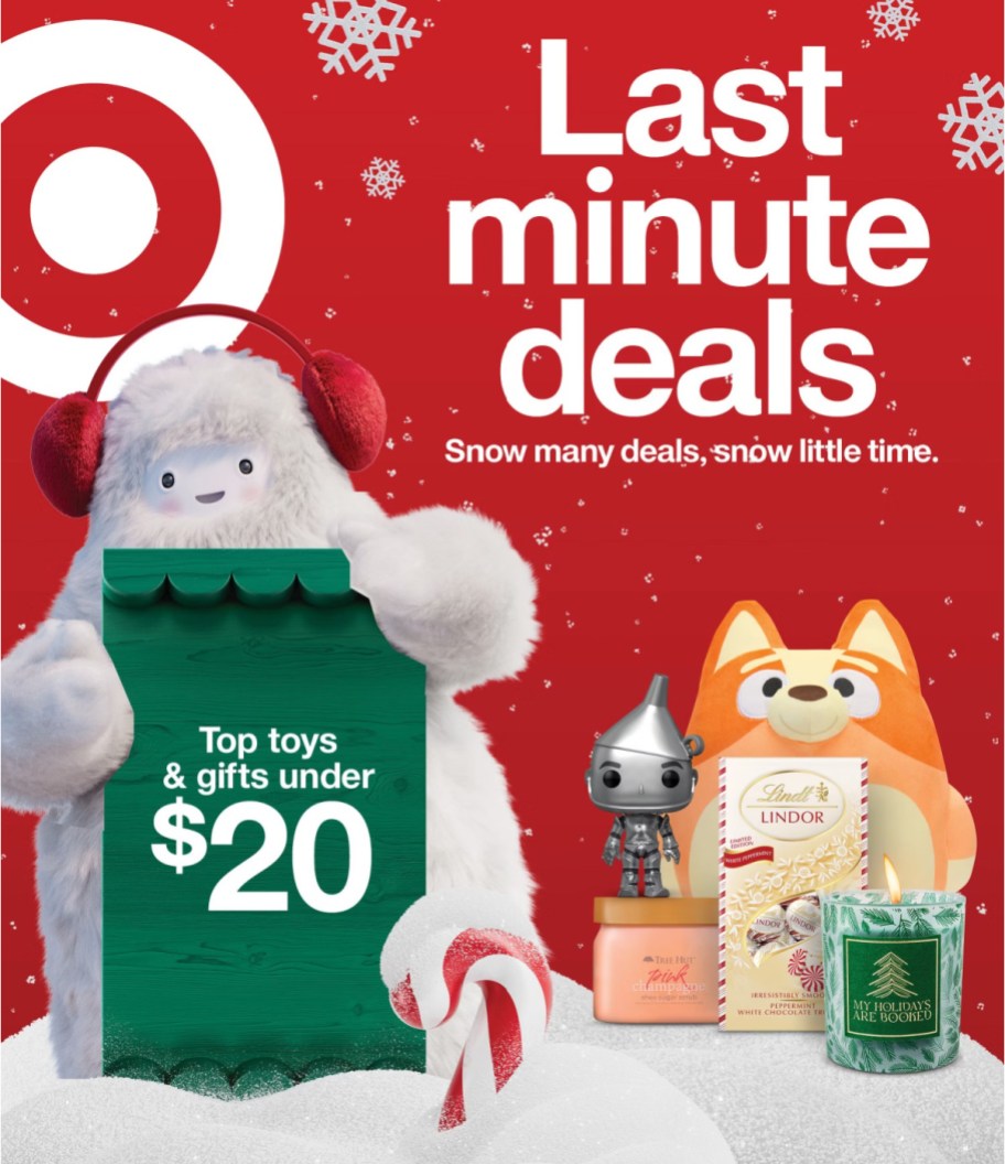 page from Target ad