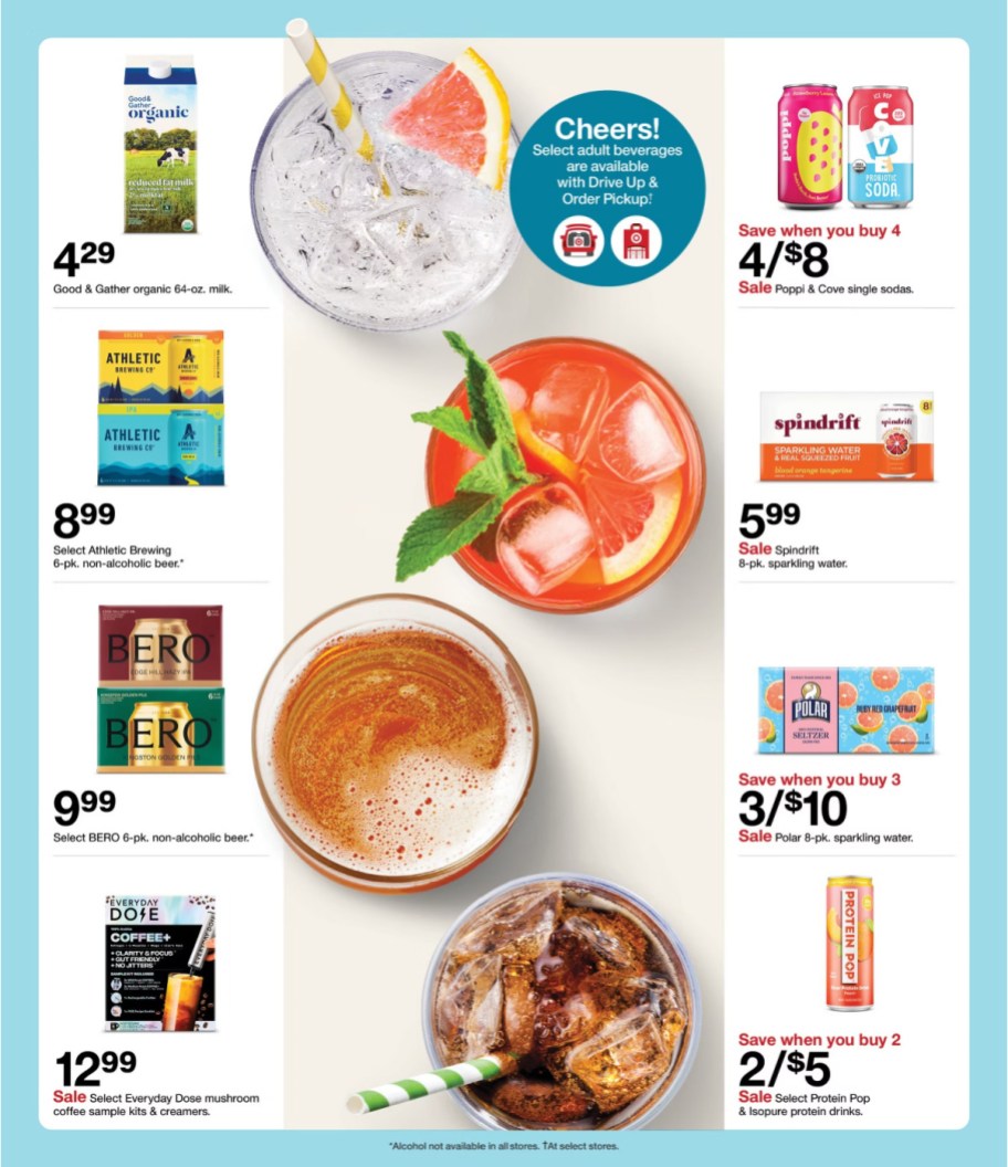 page from Target ad