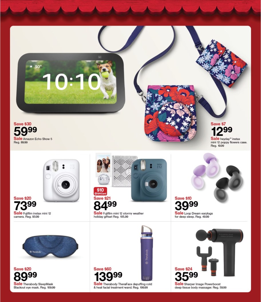 page from Target ad