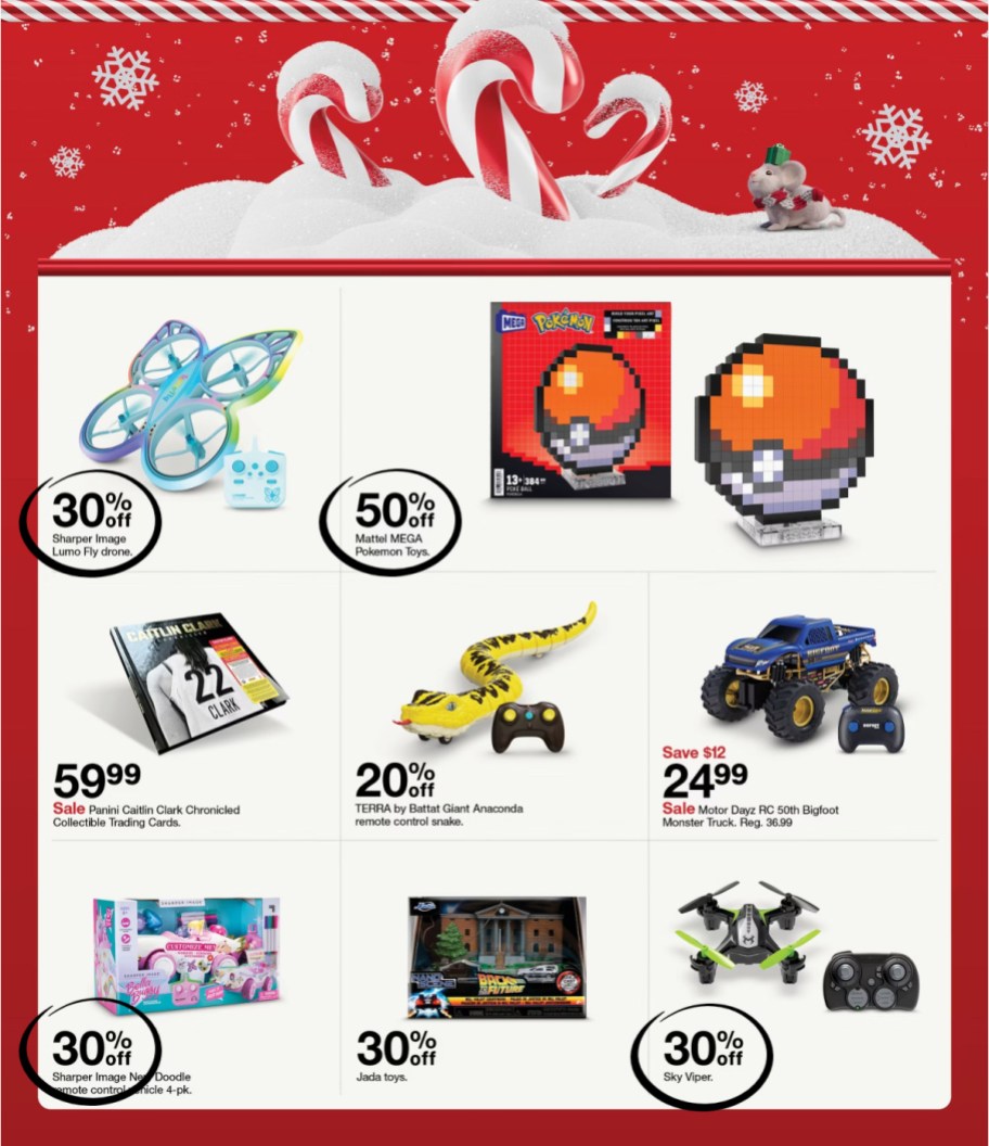 page from Target ad