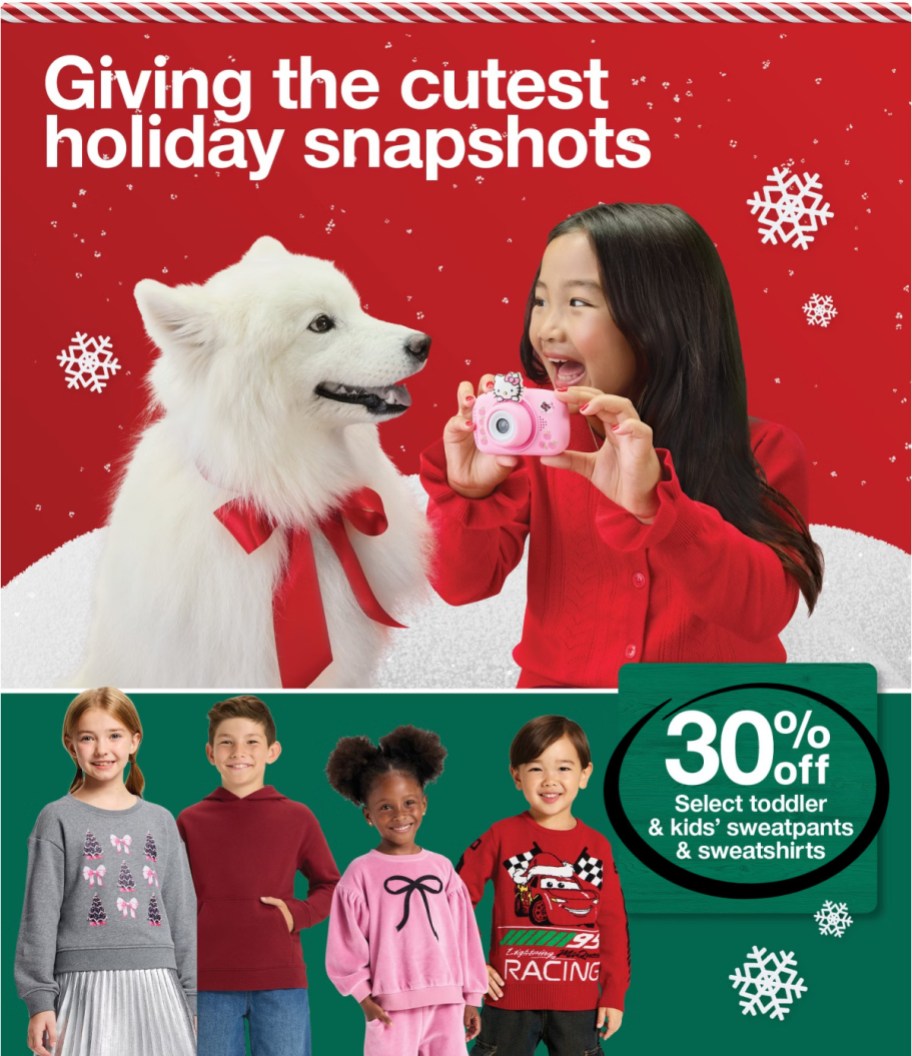 page from Target ad