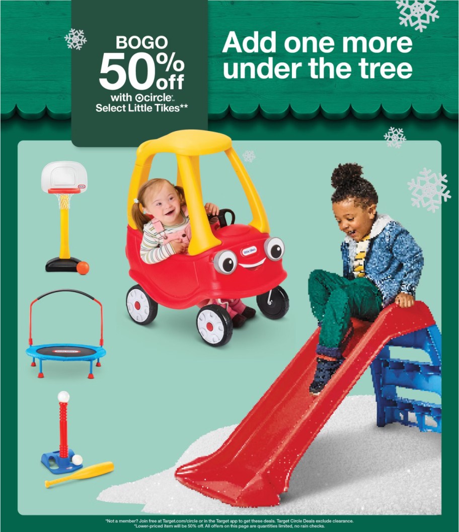 page from Target ad
