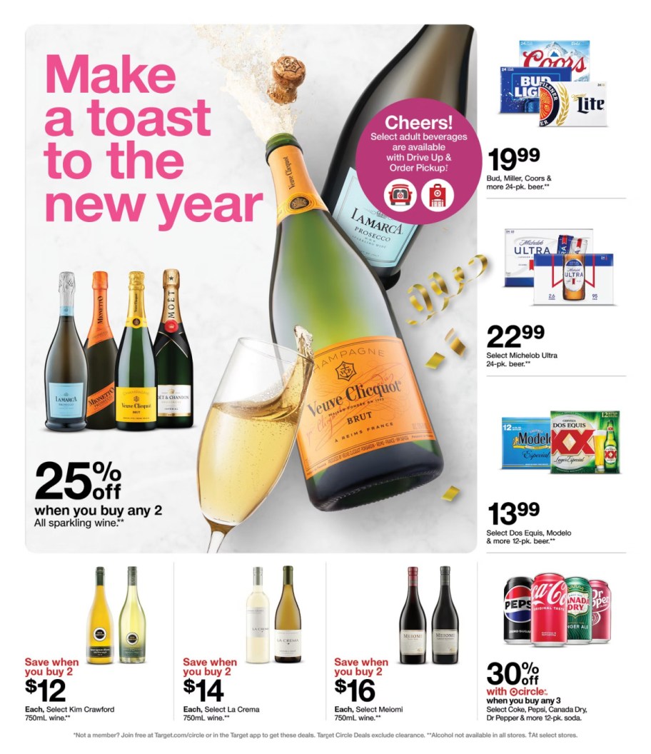page from Target ad