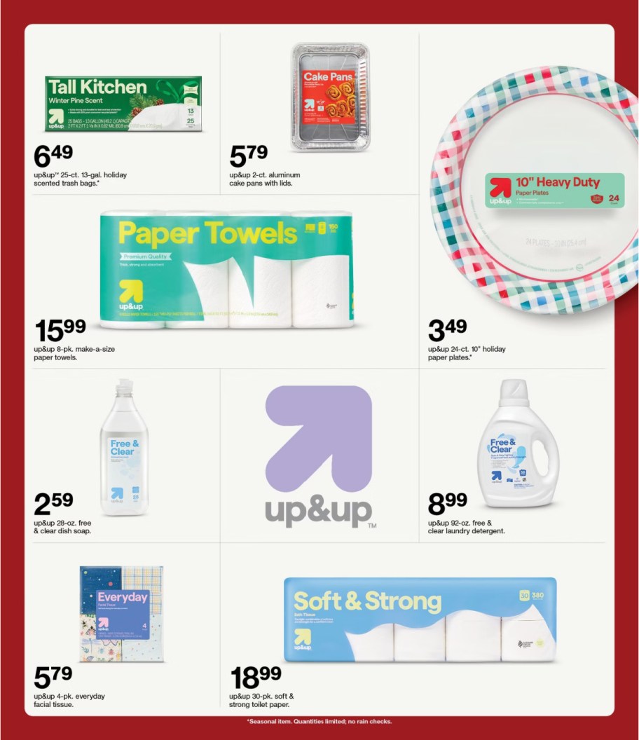 page from Target ad