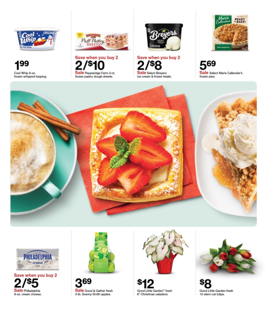 page from Target ad