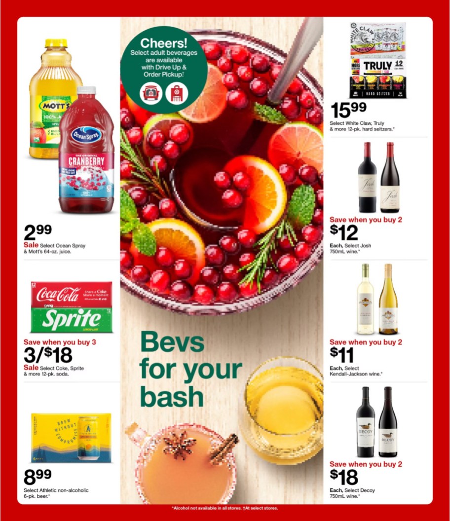 page from Target ad