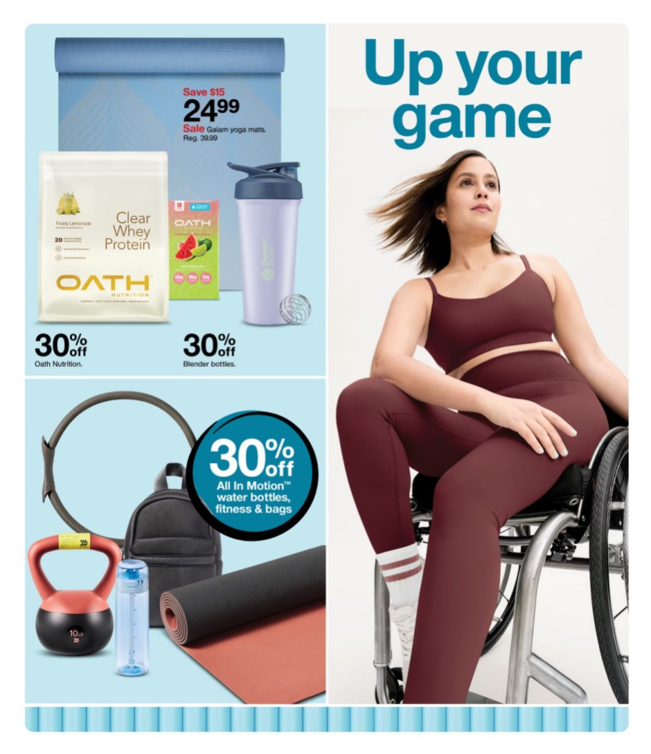 page from Target ad