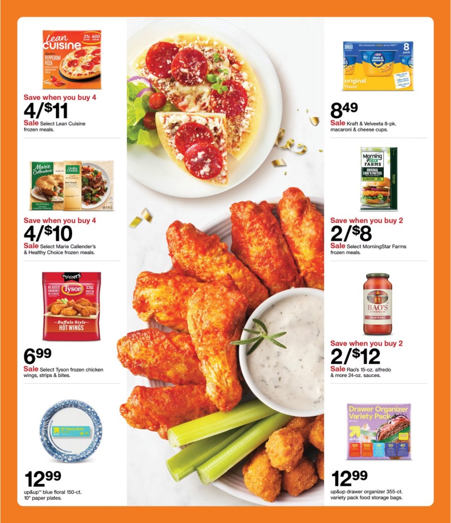 page from Target ad