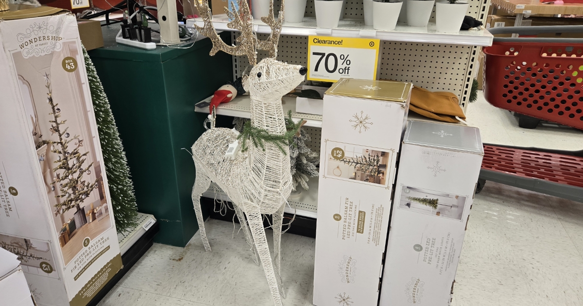 WOW! 70% Off Christmas Clearance Spotted at Target