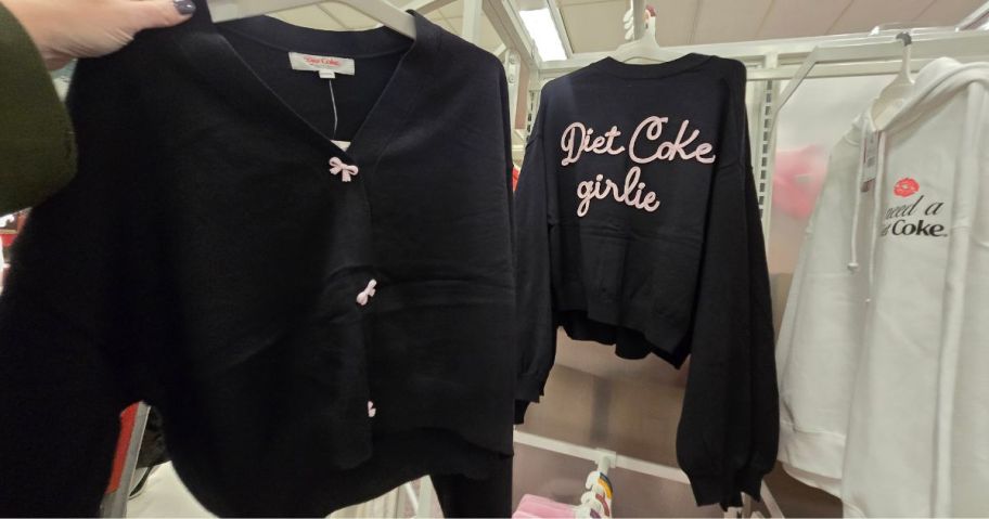 Diet Coke Black Sweatshirts