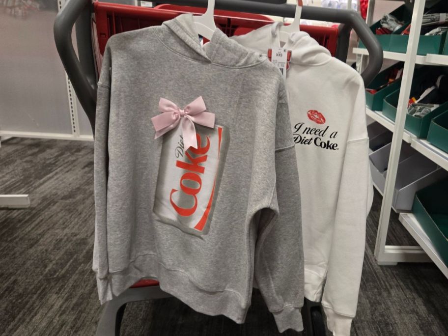 Diet Coke Gray Sweatshirt