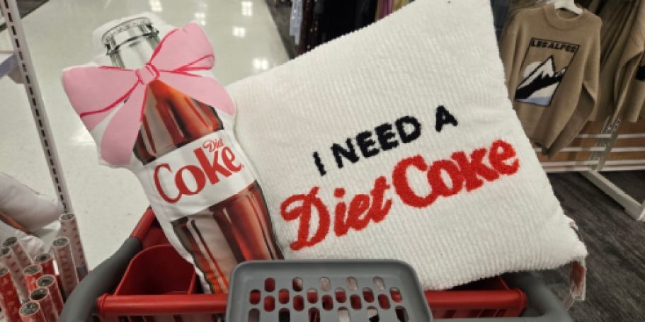 Target Just Dropped Brand New Diet Coke Merch w/ Home Decor, Clothing, & More!
