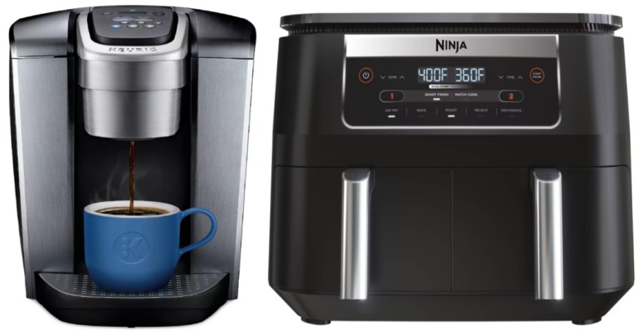 coffee maker and air fryer