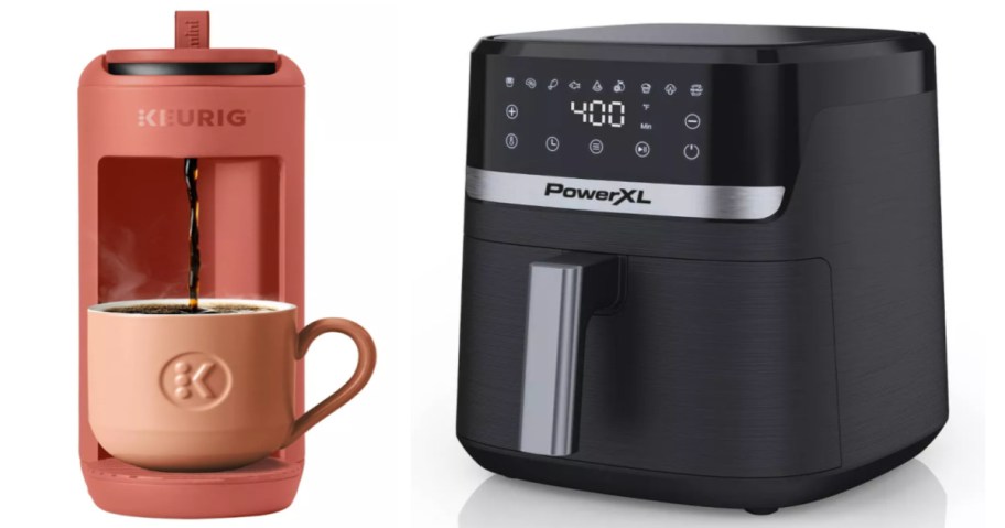 coffee maker and air fryer