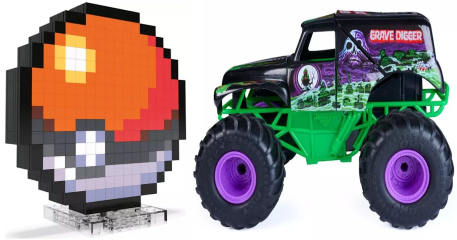 pokemon toy and remote control car