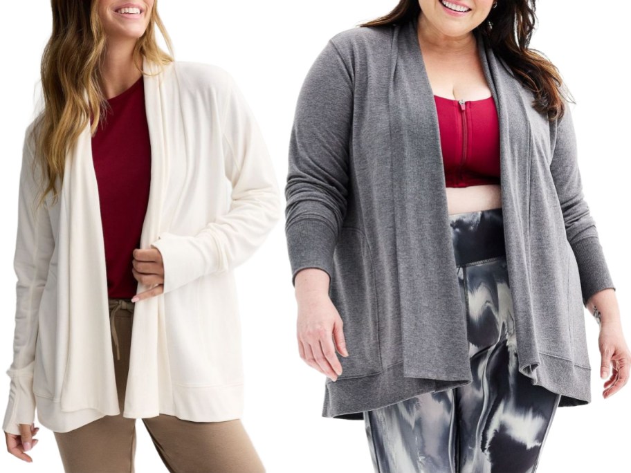 Two women wearing Tek Gear Wraps