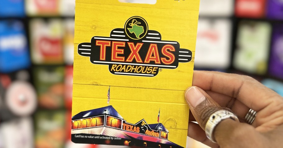 $50 Texas Roadhouse eGift Card Only $42 (Last-Minute Gift Idea)