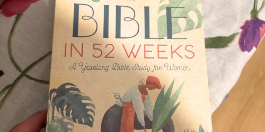 The Bible in 52 Weeks: A Yearlong Study From $7.95 on Amazon (Reg. $15)