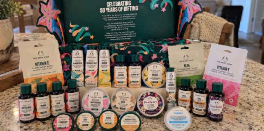 The Body Shop Advent Calendar Just $88 Shipped for Amazon Prime Members ($190 Value!)