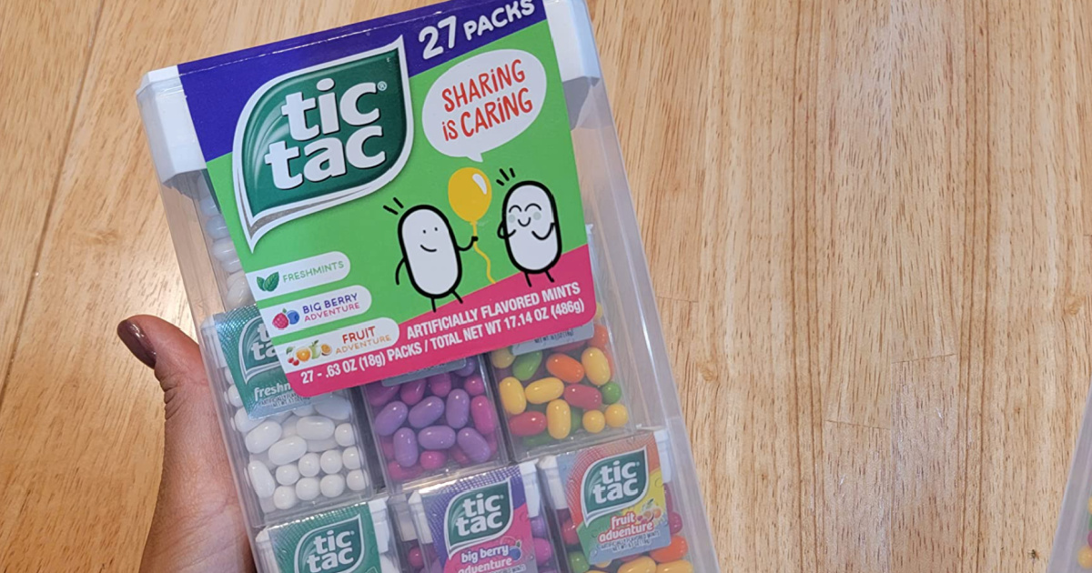 Giant Tic Tac Box with 27 Packs Just $23 Shipped on Amazon (Reg. $33)