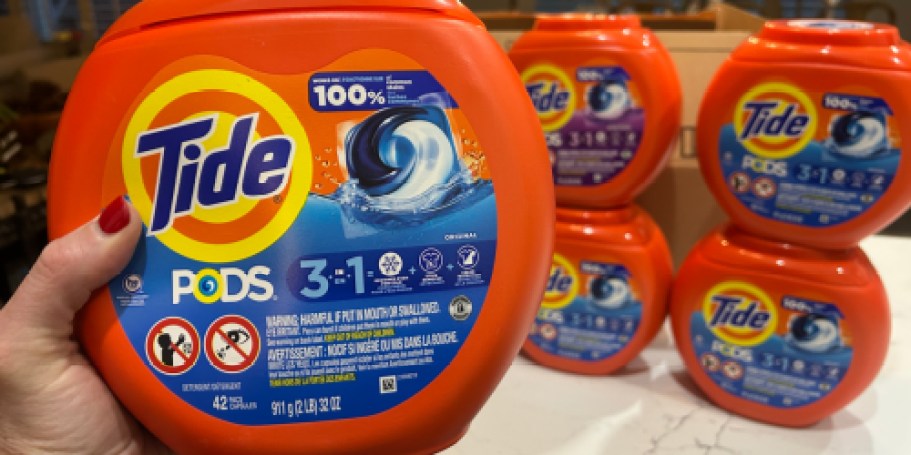 Tide Pods Just 7¢ Each at Amazon After Coupon + Rebate!
