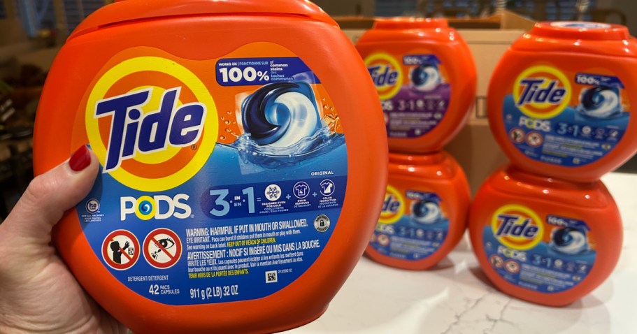 Tide Pods Just 7¢ Each on Amazon After Coupon + Rebate!