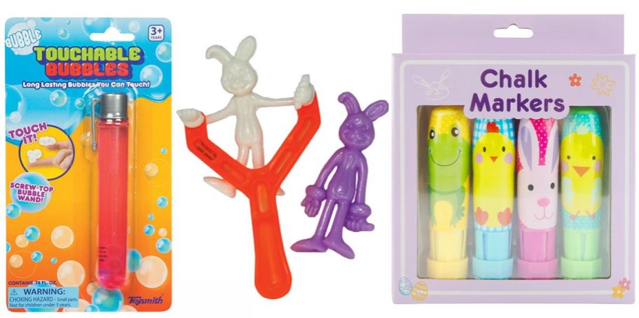 Touchable Bubbles, Rabbit Launcher, and Chalk Markers