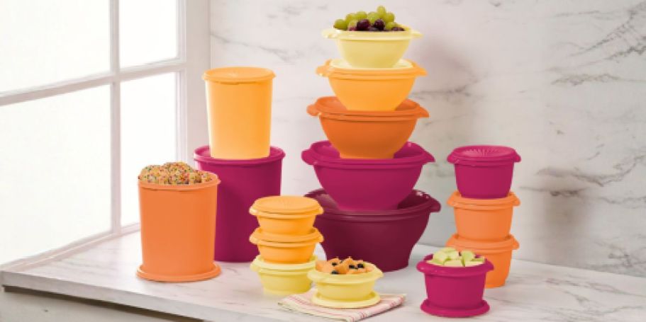 Tupperware 32-Piece Bowls & Canisters Set Only $47.45 Shipped (Reg. $100)