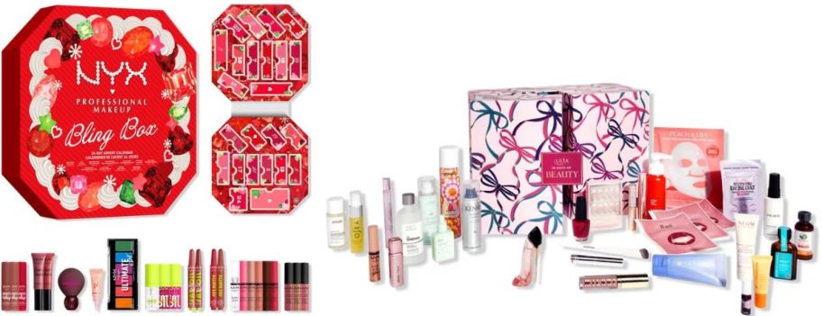 Nyx and Ulta Beauty Collection Advent Calendars