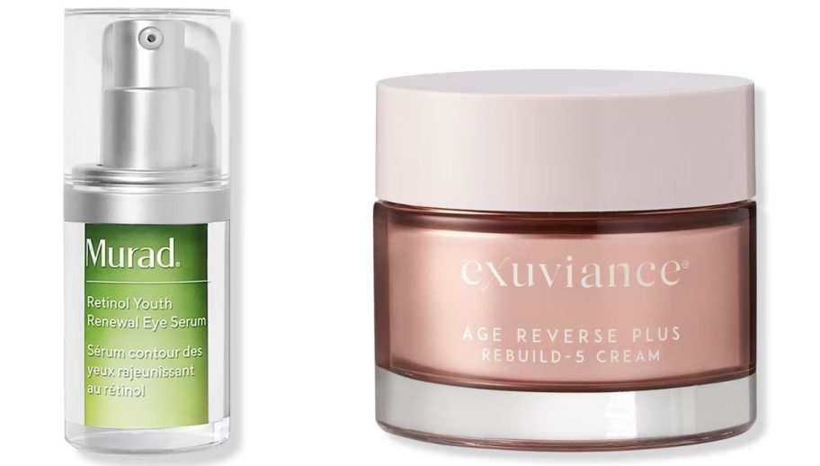 Stock images of Murad and Exuviance Skincare