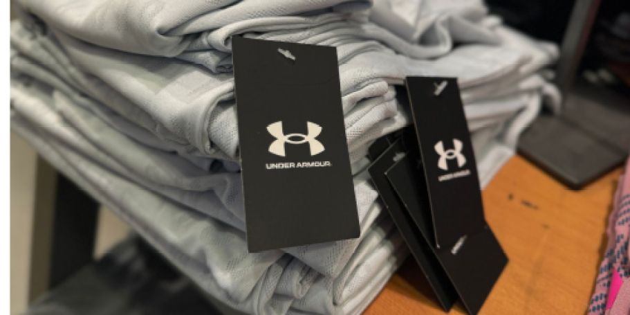 RARE Under Armour Stacking Promo Codes + Free Shipping = Popular Styles from $5.58 Shipped