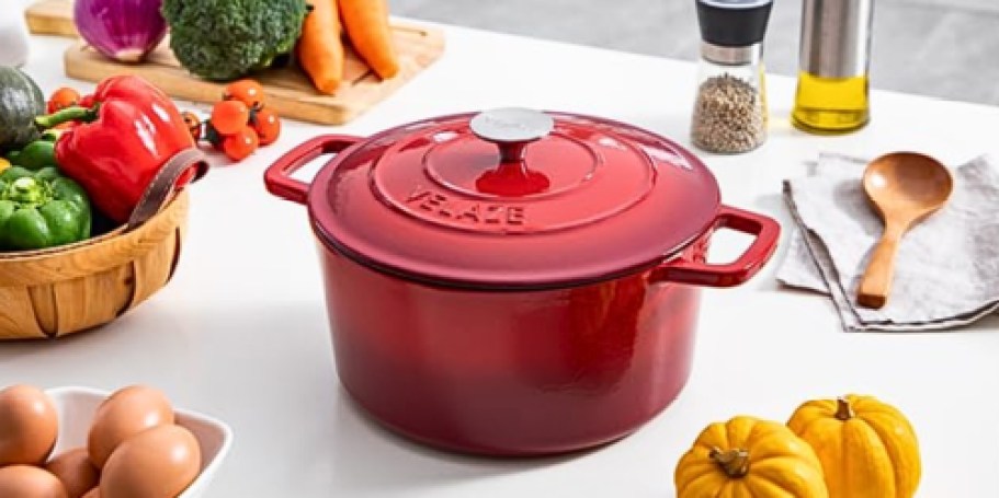 Cast Iron Dutch Oven Just $32.99 Shipped on Amazon (Reg. $70)