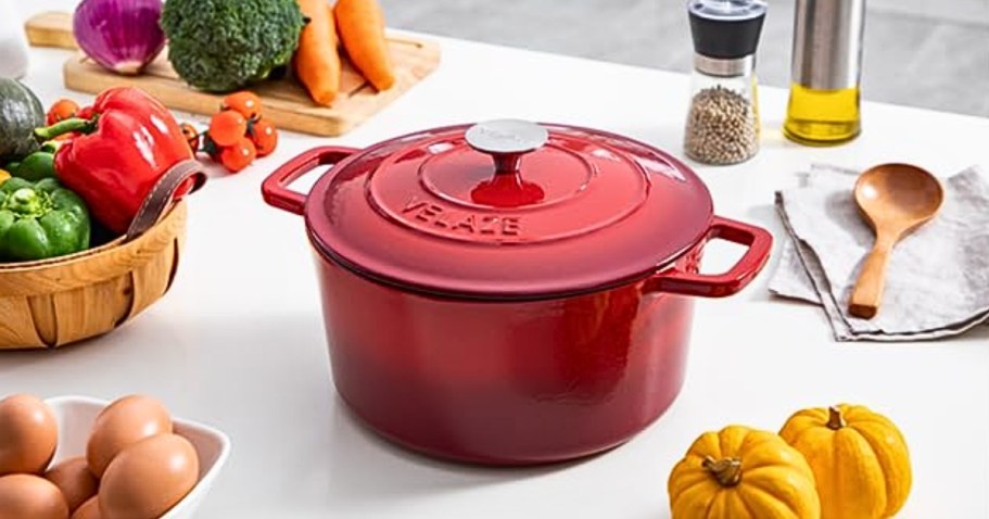 Cast Iron Dutch Oven Just $32.99 Shipped on Amazon (Reg. $70)