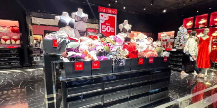 Victoria’s Secret Semi-Annual Sale = $2.99 Panties, $9.99 Bras, & More