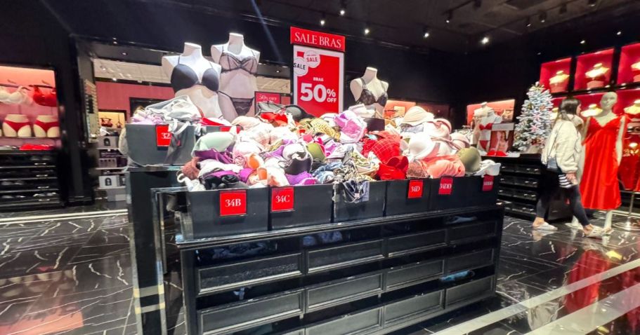 Victoria’s Secret Semi-Annual Sale = $2.99 Panties, $9.99 Bras, & More