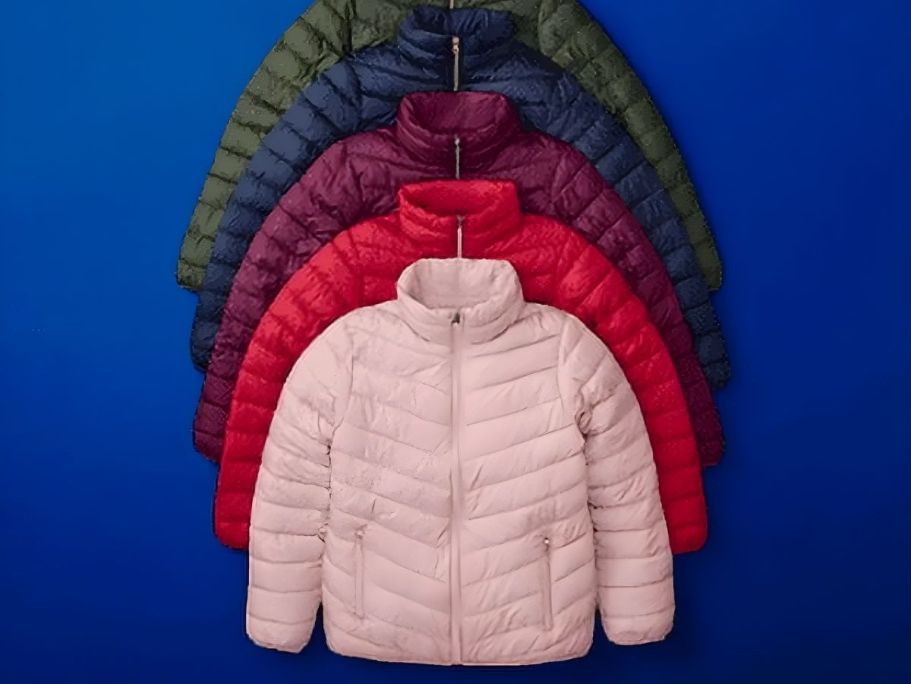Puffer Jackets for the Whole Family from $9.89 on Walmart.com