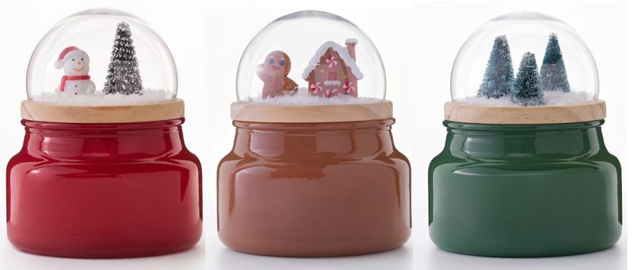 Walmart Snow Globe Christmas Candles